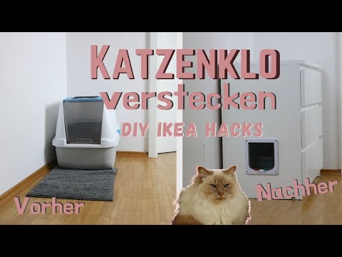 Katzenklo dekorativ verstecken - Meine Ideen und Tipps